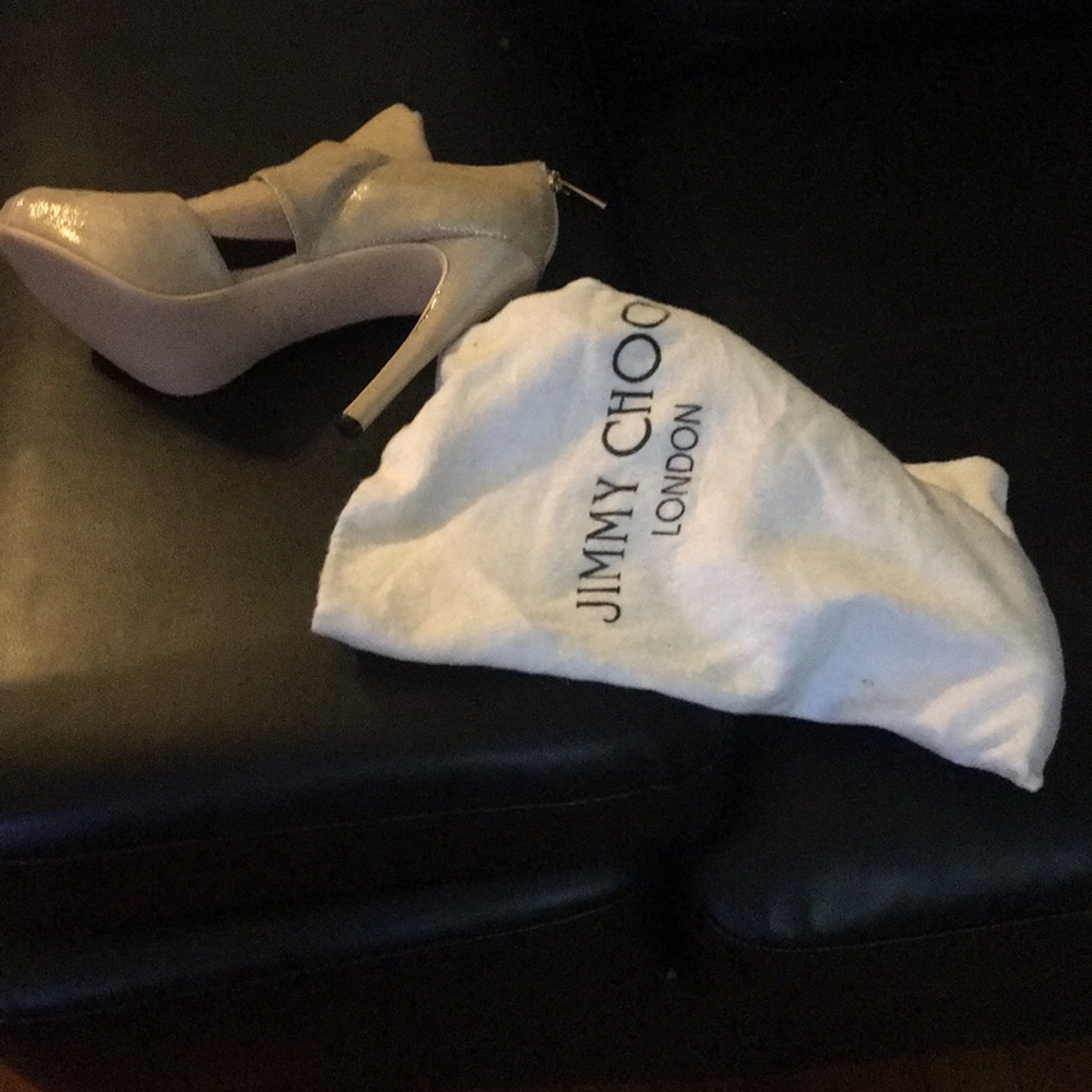 Women’s Jimmy Choo Platform Peek Toe Pump